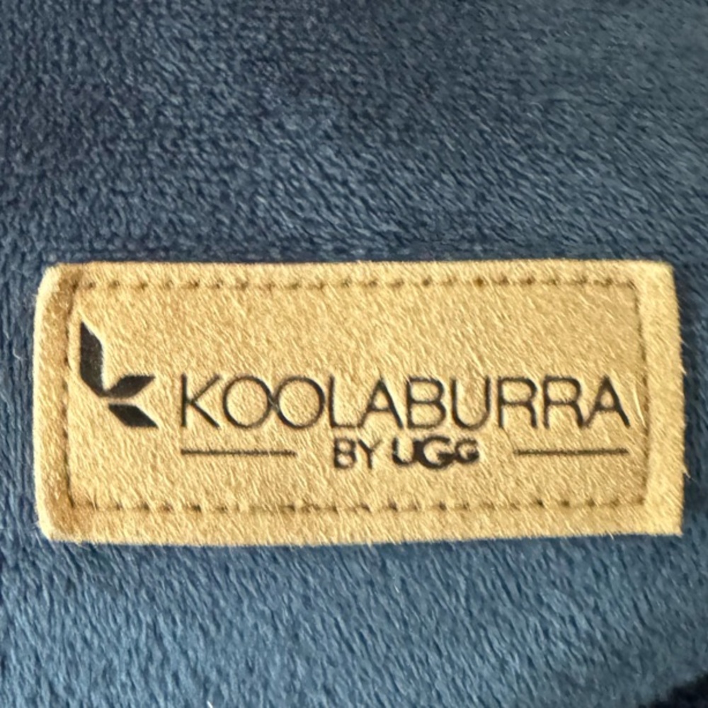 Koolaburra by UGG Blue Fleece Blanket - Gently used in a smoke-free home.
